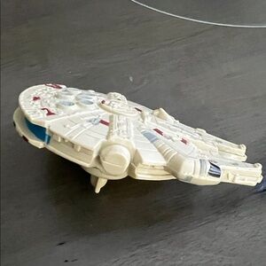 Star Wars Millennium Falcon Toy - Cream and Red Accents